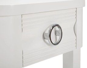 MESA DE CABECEIRA SHINE 45X40X54 CM BRANCA