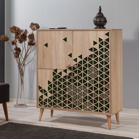 Armário Multiuso Multilux – Carvalho Sonoma – 95x111x36 cm