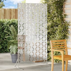 vidaXL Tela de Privacidade 100x50x180 cm em Aço Galvanizado
