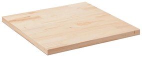 Tampo de mesa quadrado 90x90x2,5 cm pinho maciço