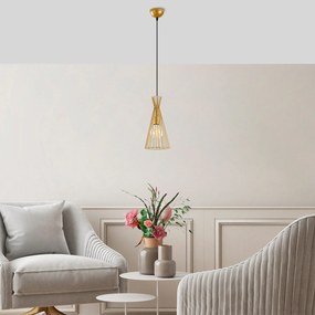 Candeeiro Chandelier Mezopotamya – Dourado – 20 cm x 136 cm