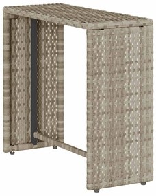 5 pcs conjunto sofás de jardim c/ almofadões empilhável vime PE