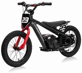 Bicicleta Eletrica Crianças 24V 250W Motor BAIGOR 23 PRO Preta