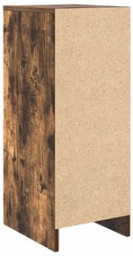 Sapateira 29,5x34x76 cm derivados de madeira carvalho fumado