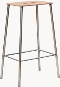 Banco de balcão em couro Adam