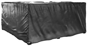 Capas p/ mobília jardim forma de L 2 pcs 12 ilhós 185x185x90 cm