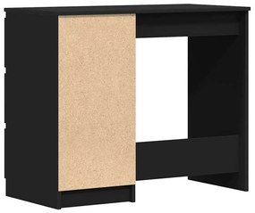 Secretária 90x45x76 cm derivados de madeira preto