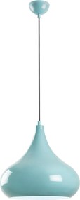 Candeeiro de Teto Saglam – Turquesa – Ø30 h:28 cm