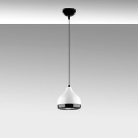 Candeeiro de Teto Yildo – Branco – Diâmetro 17 cm, Altura Ajustável 25