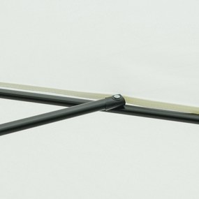 Chapéu de Sol de Jardim Ø266x250 cm Proteção UV50+ Chapéu de Sol de Al