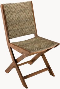 Cadeiras de jardim dobráveis em madeira de acácia Vick, conjunto de 2