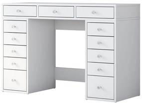 Toucador "Belissimo" - 120 x 81,6 x 44,5 cm - Branco - Design Moderno