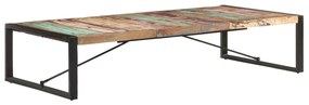 vidaXL Mesa de centro 180x90x40 cm madeira recuperada maciça