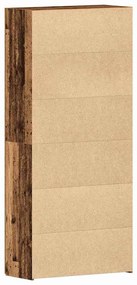 Cabideiro Madeira Velha 80x35,5x180 cm Madeira Engenharia