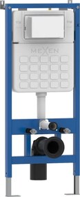 Mexen Tex Air Slim estrutura de instalação pneumática embutida para WC - 61100A