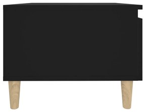 Mesa de apoio 50x46x35 cm derivados de madeira preto