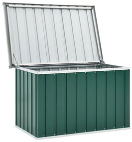 Caixa de arrumação para jardim 109x67x65 cm verde
