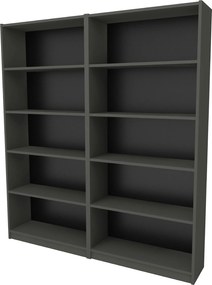 Estante Bigs – Cinzento Escuro – 160 cm x 180 cm x 28 cm