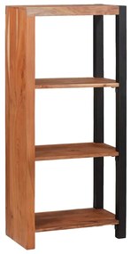 vidaXL Estante Castanho 70 x 30 x 110 cm Madeira Sólida de Acácia
