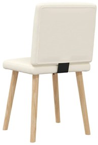 Cadeiras de jantar 2 pcs linho
