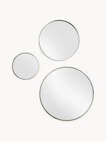 Conjunto de espelhos de parede redondos Lacie, conjunto de 3