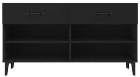 Sapateira 102x35x55 cm derivados de madeira preto