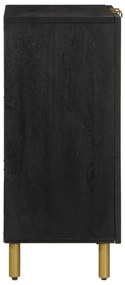 Aparador 60x33x75 cm derivados de madeira preto