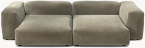 Sofá modular em bombazina Vetsak (3 lugares)
