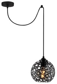 Candeeiro de Teto Fellini – Preto – 62 x 17 cm