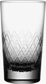 Copos altos em cristal artesanal Lattice, conjunto de 4