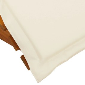 Espreguiçadeiras Baloiço com Almofadas 2 pcs Madeira Maciça de Acácia