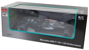 Carro Telecomandado Mercedes-AMG F1 W11 EQ Performance 1:18 2,4GHz Preto
