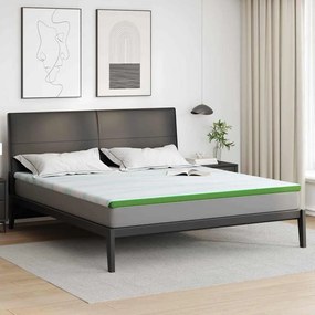 vidaXL Protetores de Colchão Outros Branco e Verde 180 x 200 cm