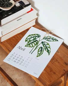 Arte Botânica Calendário 2023 - A4