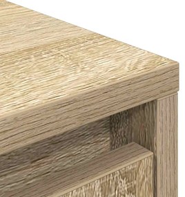 Aparador alto 29,5x34x119,5cm deriv. madeira carvalho sonoma