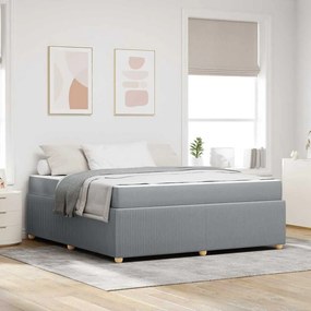 vidaXL Estrutura da Cama Outros Cinzento-claro 180 x 200 cm tecido
