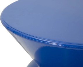 MESA DE APOIO ZAG Ø 37,5X45 CM AZUL