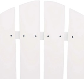 Cadeiras jardim Adirondack + mesa centro madeira abeto branco