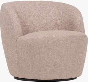 Poltrona giratória estofada Serra