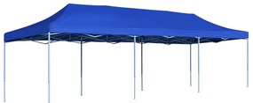 Tenda para festas pop-up dobrável 3x9 m azul