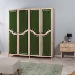 Guarda-roupa Imaj – Carvalho Sonoma – 180 cm x 192 cm x 52 cm