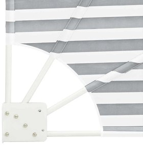 Tela de Privacidade para Varanda Manual Antracite e branco