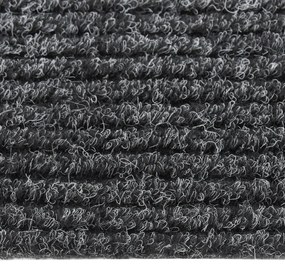 Tapete/passadeira de entrada 100x450 cm antracite