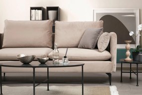 **** Sofá de Canto Felix – Bege – 289 cm x 186 cm

**