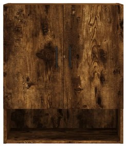 Armário parede 60x31x70 cm derivados de madeira carvalho fumado