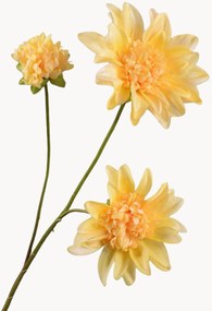 Flores artificiais Dahlia, conjunto de 2