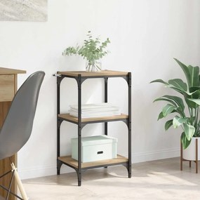 vidaXL Gabinete de Livros carvalho artisiano 40 x 33 x 71 cm