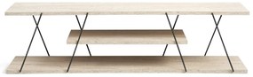 Móvel TV Canaz – Travertine Black – 120x33x30 cm