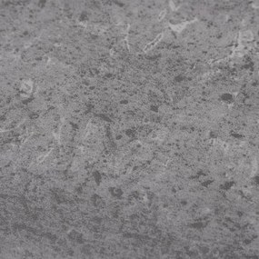 Tábuas soalho PVC não-autoadesivo 5,26 m² 2 mm castanho cimento