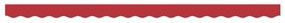 Valance pra Toldos de 3,5 m Vermelho 3,3 x 0,2 m